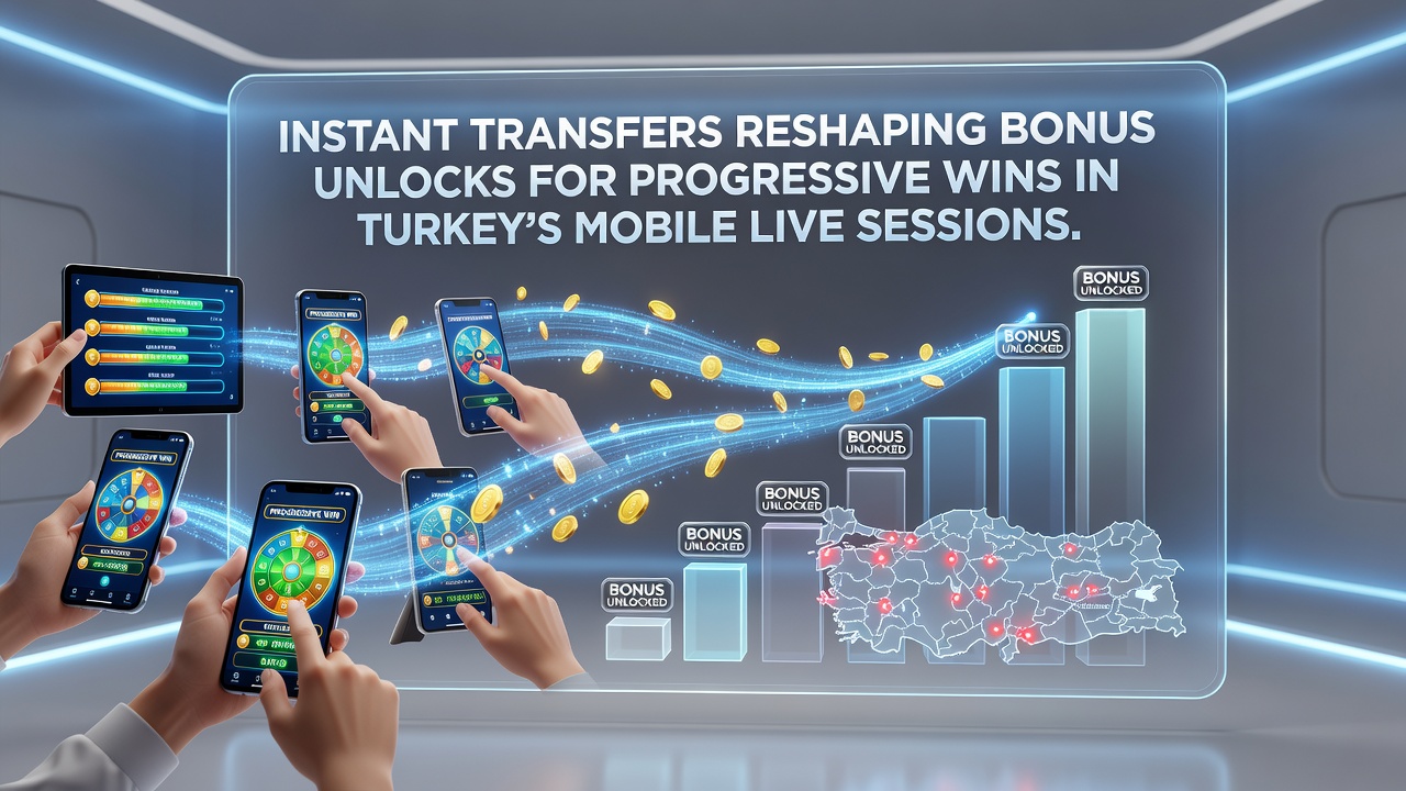 Illustration zu Sofortüberweisungen und Bonusaktivitäten in mobilen Live-Sessions