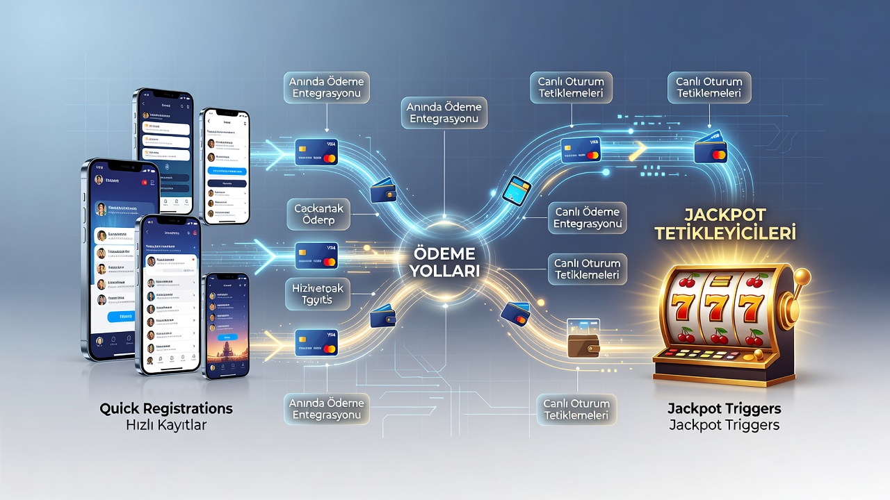 Mobile Live-Sessions und Zahlungsverbindungen zu Jackpots in der Türkei