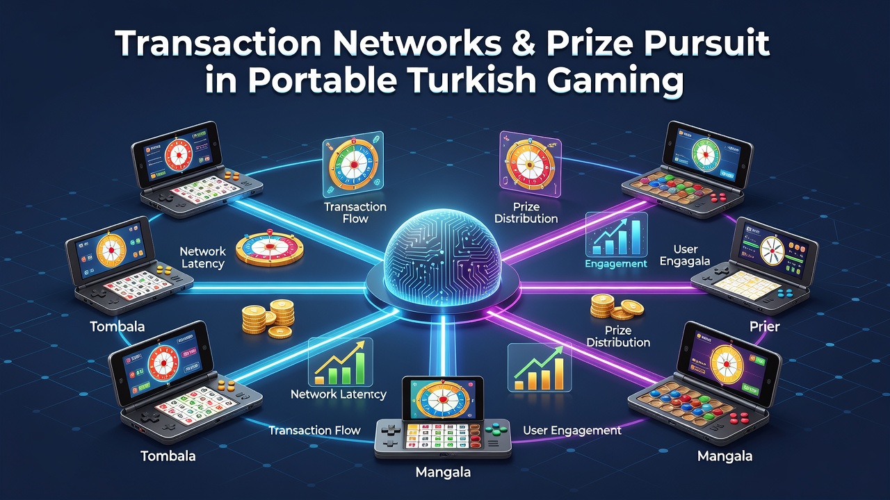 Transaktionsnetzwerke in türkischen mobilen Gaming-Formaten