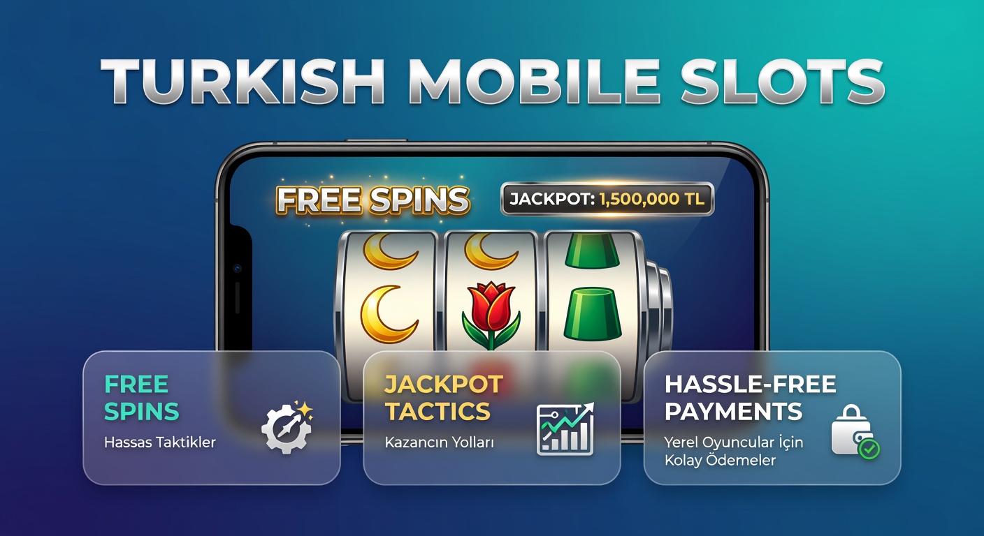 Türkische Spieler genießen mobile Slots auf dem Smartphone mit Gratisspins und Jackpot-Chancen